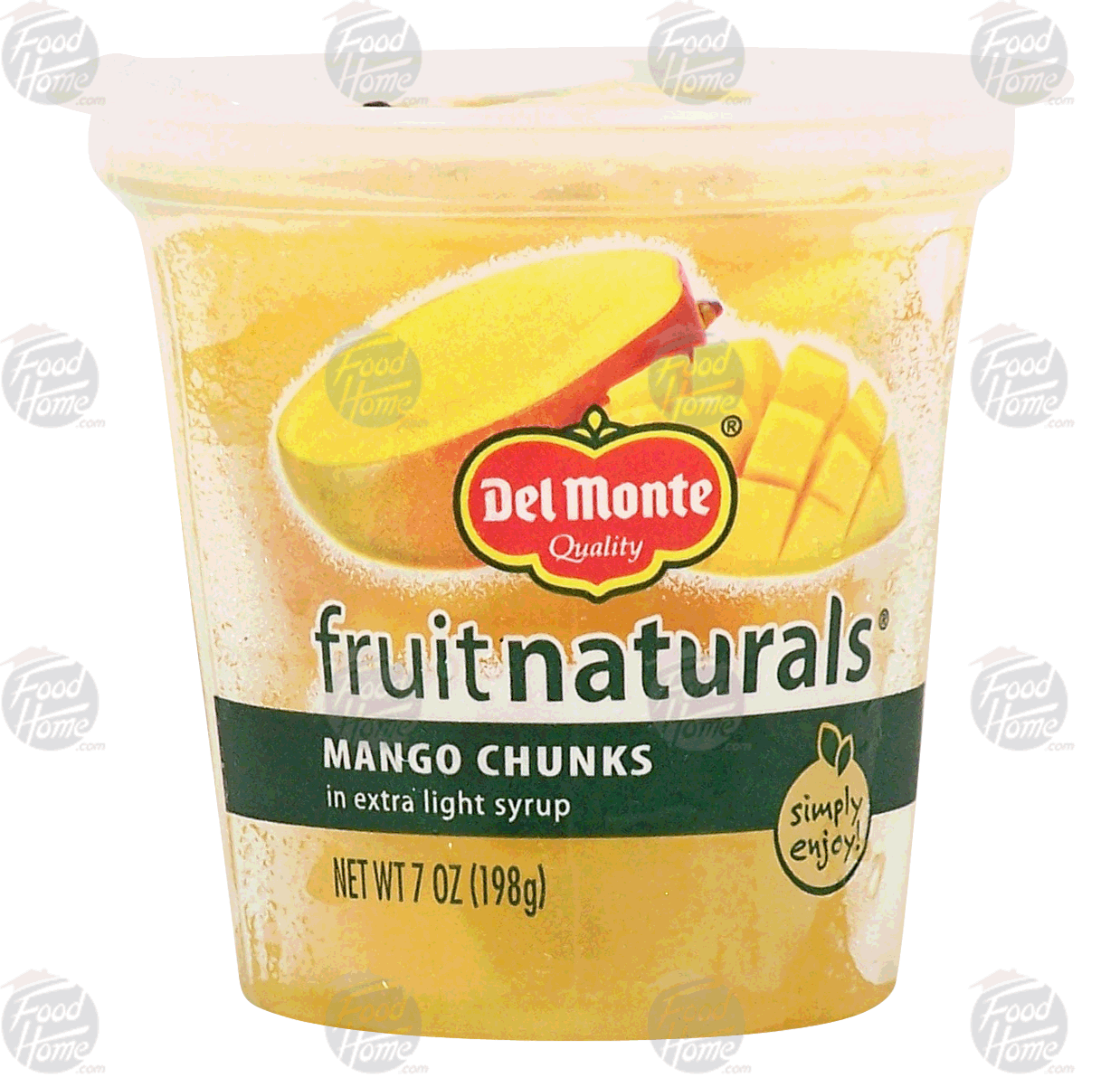 Del Monte fruit naturals mango chunks in extra light syrup Full-Size Picture